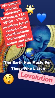 Lovelution auf dem Marienplatz